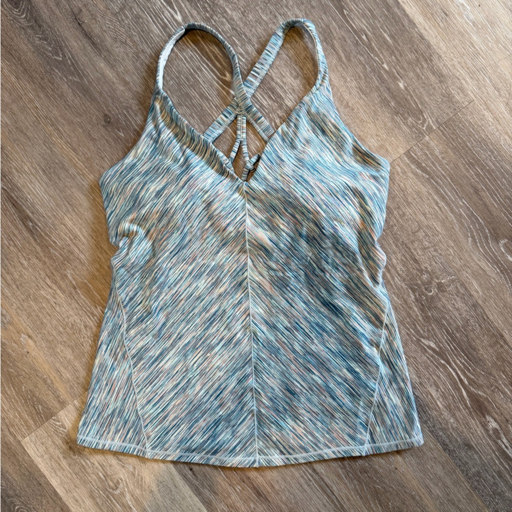 Prana Multicolor Strappy Tank Top